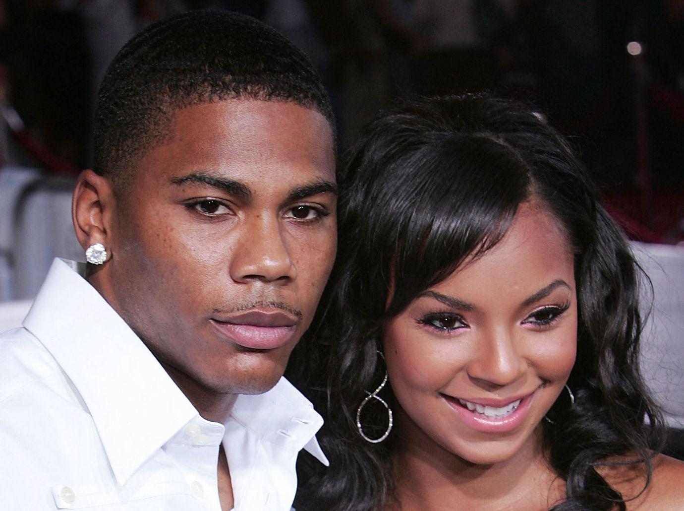 ashanti debuts baby bump engaged nelly photos