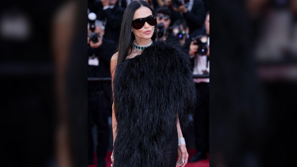Photo of Fans pointed out Demi Moore's thin appearance at the 2026 Cannes Film Festival.