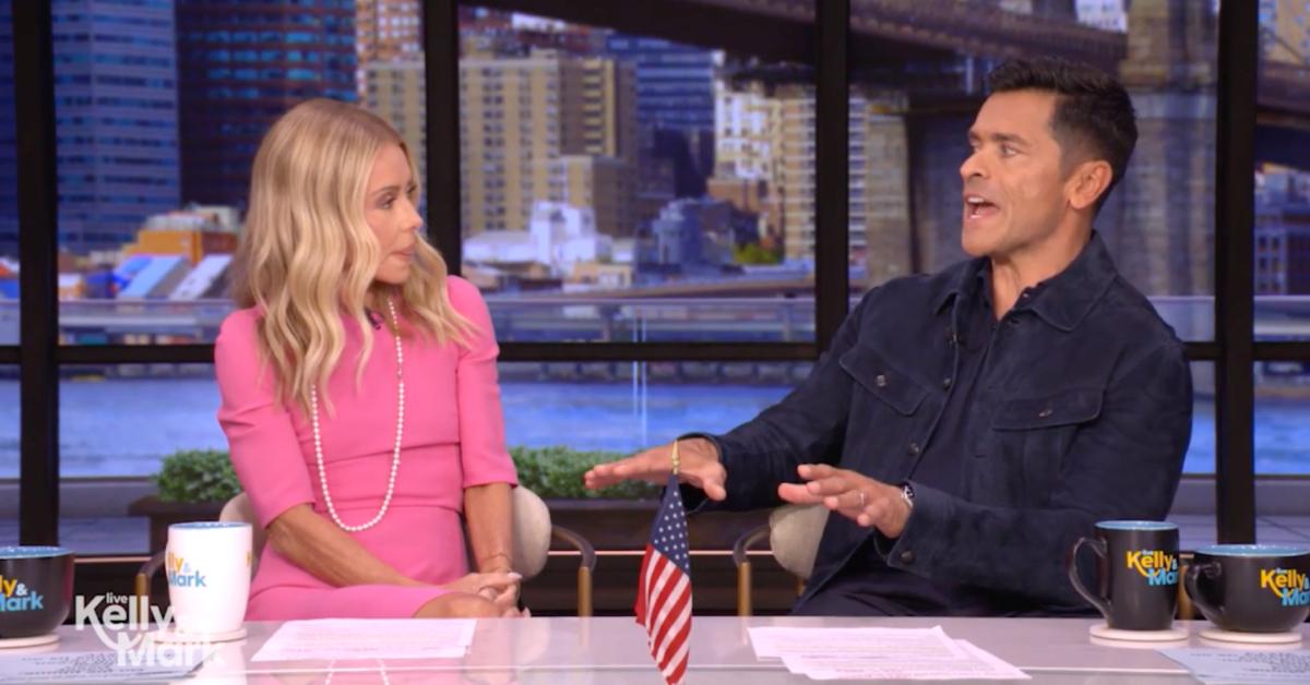 Image of Mark Consuelos missed a few episodes of 'Live' over the summer to film '9-1-1.'