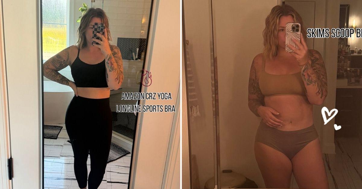 image of Kailyn Lowry posted some sizzling shots on her Instagram page. 