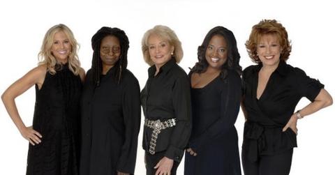 The cast of “The View”