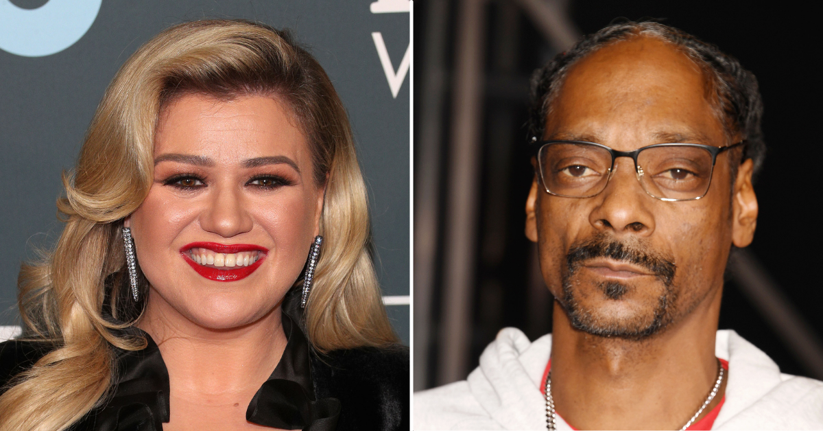 Kelly Clarkson Shares Behind The Scenes Clip With Snoop Dogg