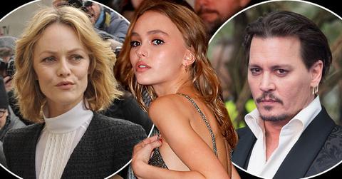 lily rose depp scary skinny partying smoking