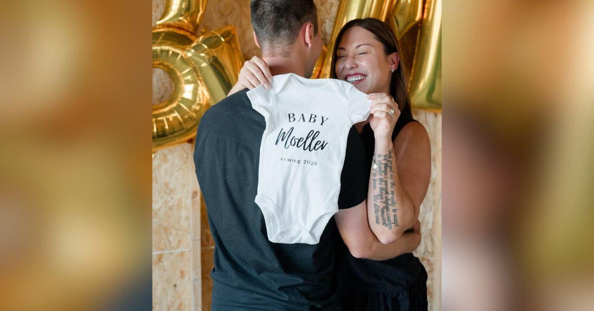 image of This will be Alaina Scott's first baby with husband Matt Moeller.