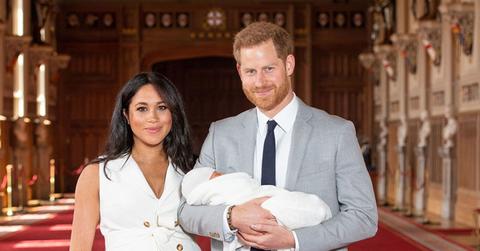 Meghan Markle And Prince Harry With Baby Archie