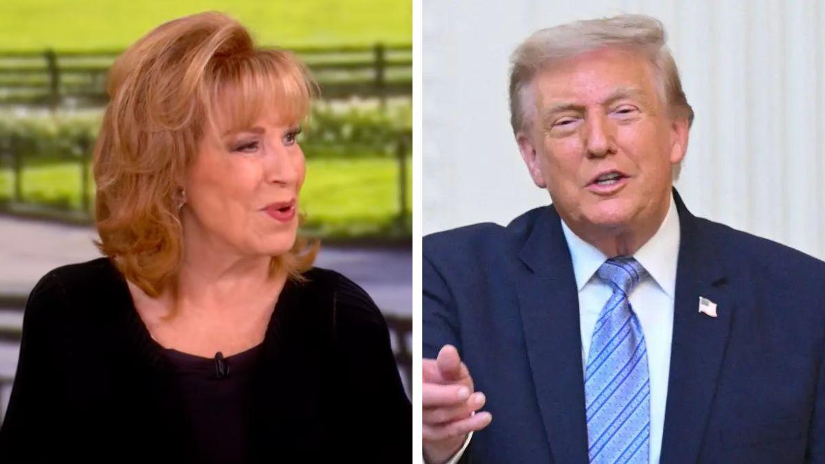 joy behar, donald trump