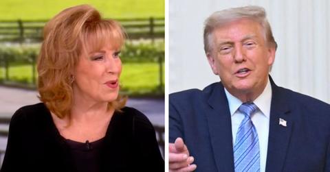 joy behar, donald trump