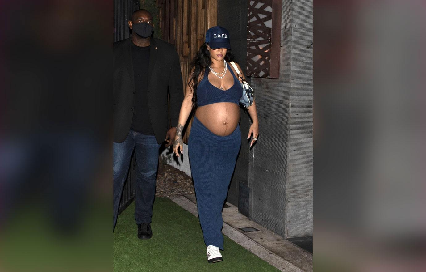 pregnant rihanna confesses early days of motherhood are a headf k