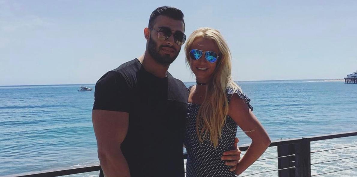 Britney spears sam asghari using her feature