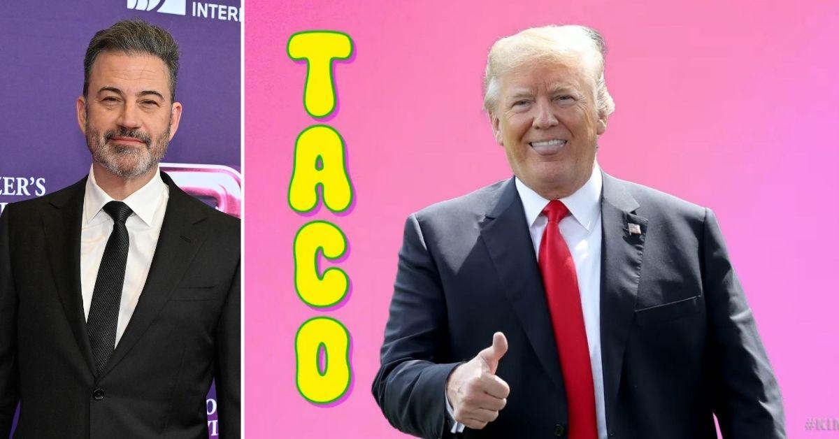 photo of Jimmy Kimmel and Donald Trump
