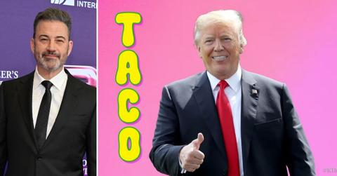 photo of Jimmy Kimmel and Donald Trump