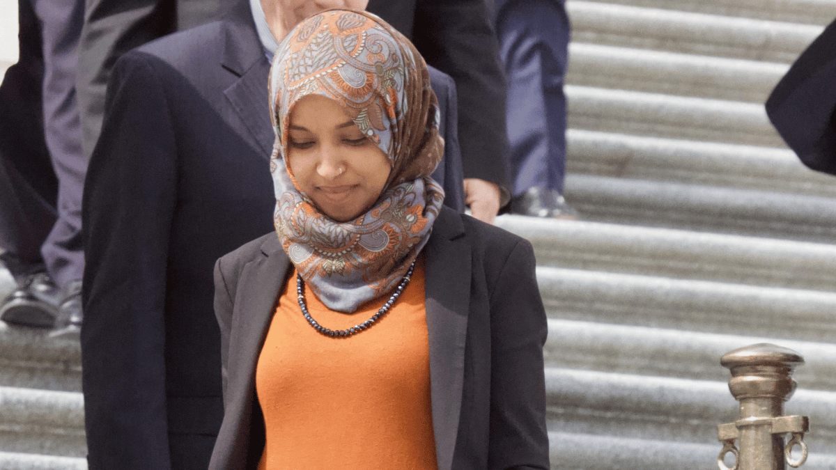 Image of Rep. Ilhan Omar believes government officials shouldn't serve past the average retirement age.