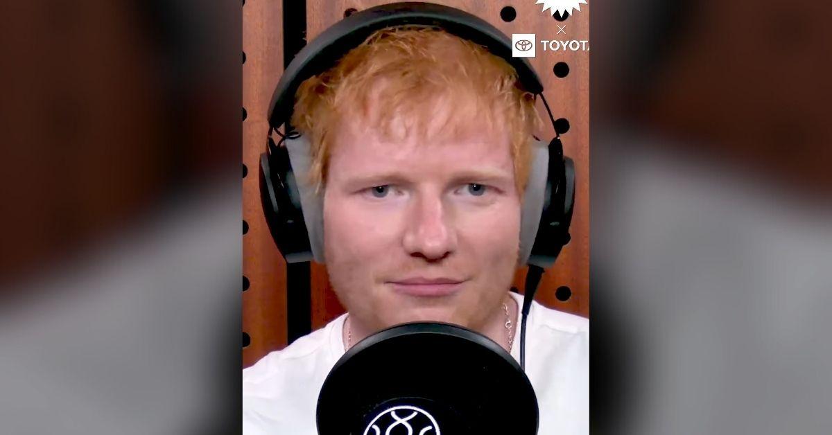 Image of Ed Sheeran said Taylor Swift would be a cheat code 'anywhere.'