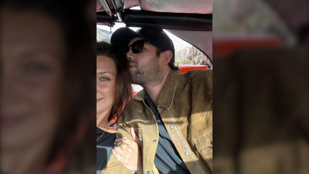 Photo of Bella Hadid is reportedly trying to 'stay positive' amid her split from Adan Banuelos. 