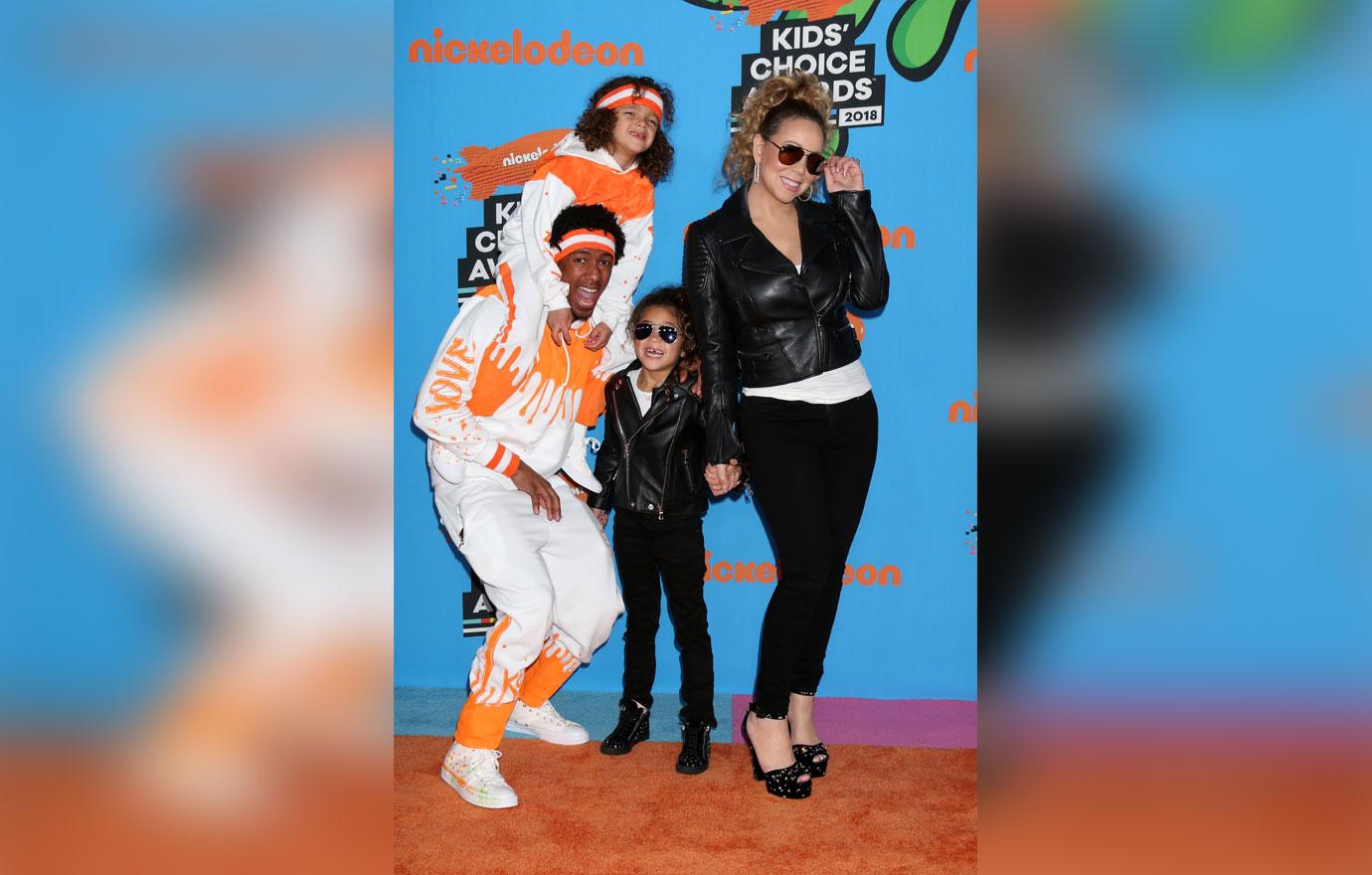 Twins, Carseats & Red HeelsMariah Carey & Nick Cannon Take A Stroll -  theJasmineBRAND