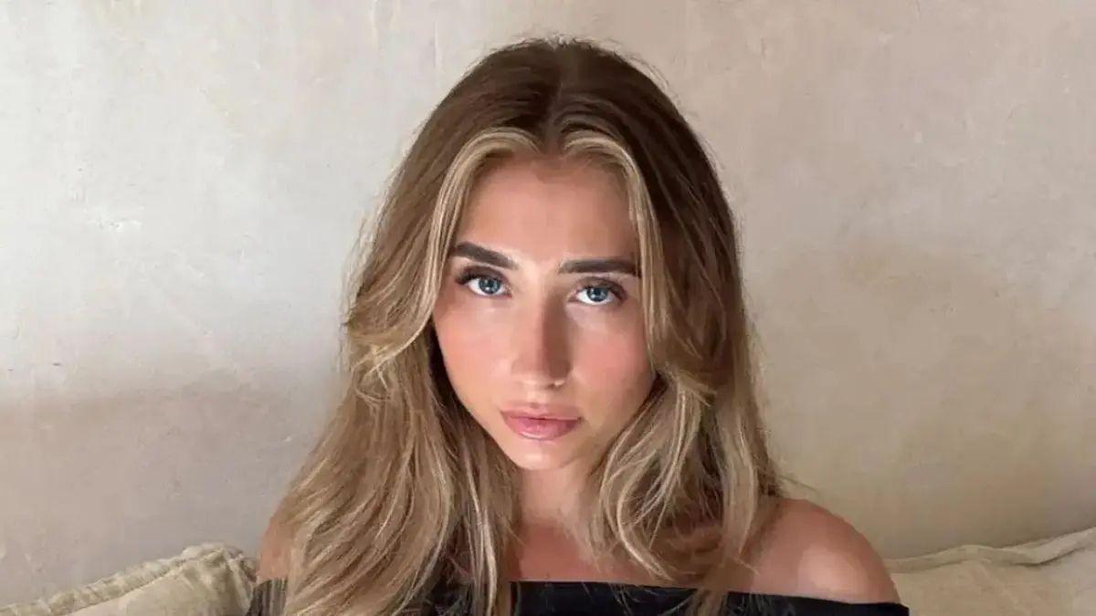 Photo of Lily Phillips revealed she was rebaptized in hopes of connecting with her Christian faith.