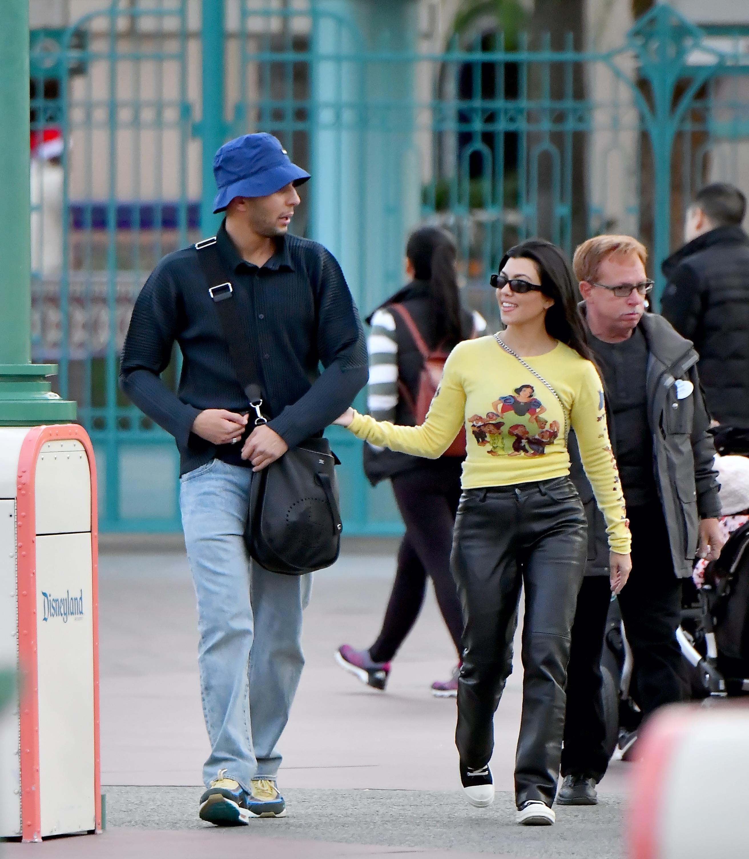 Kourtney Kardashian Poses With Ex Younes Bendjima In New Photo