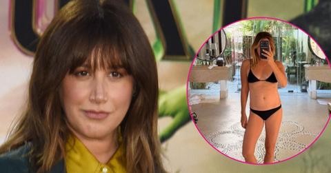 ashley tisdale bikini confidence after baby