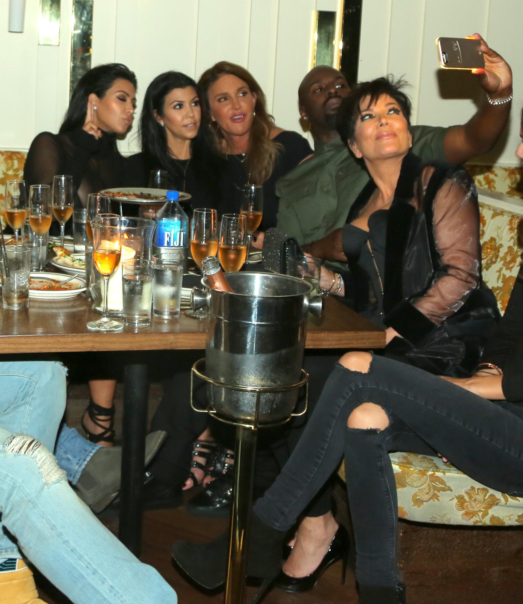 EXCLUSIVE: PREMIUM EXCLUSIVE RATES APPLY Kylie Jenner celebrates her 18th birthday with family and friends