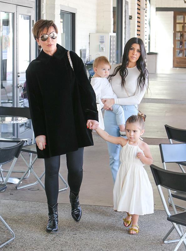 Kris Jenner, Kourtney Kardashian &amp; Family Shop WeHo