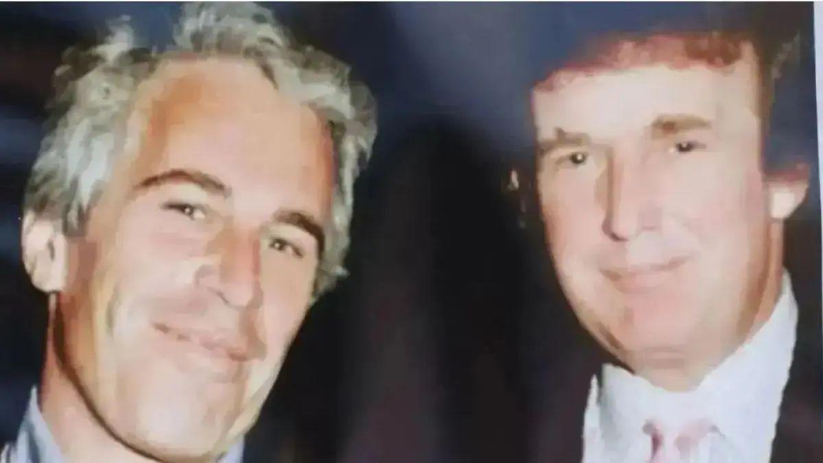 Image of Donald Trump faces ongoing scrutiny over his former ties to late child predator Jeffrey Epstein.
