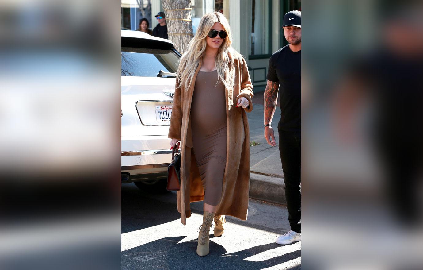 Khloe Kardashian and Kris Jenner go shopping for the baby at Juvenile Shop