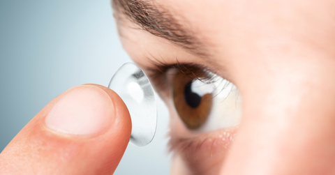 colored contact lens warning