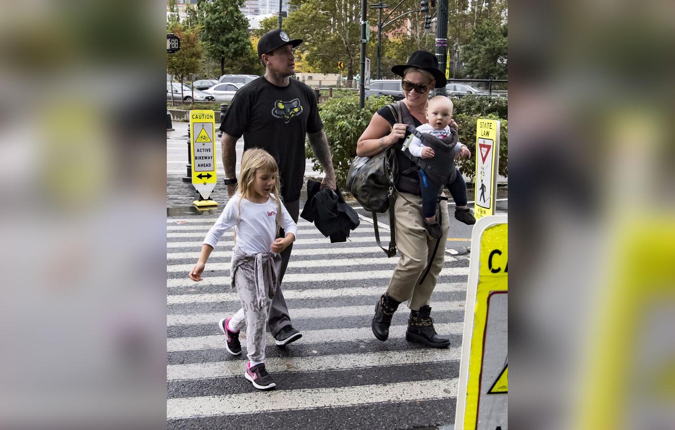 Pink carey hart kids