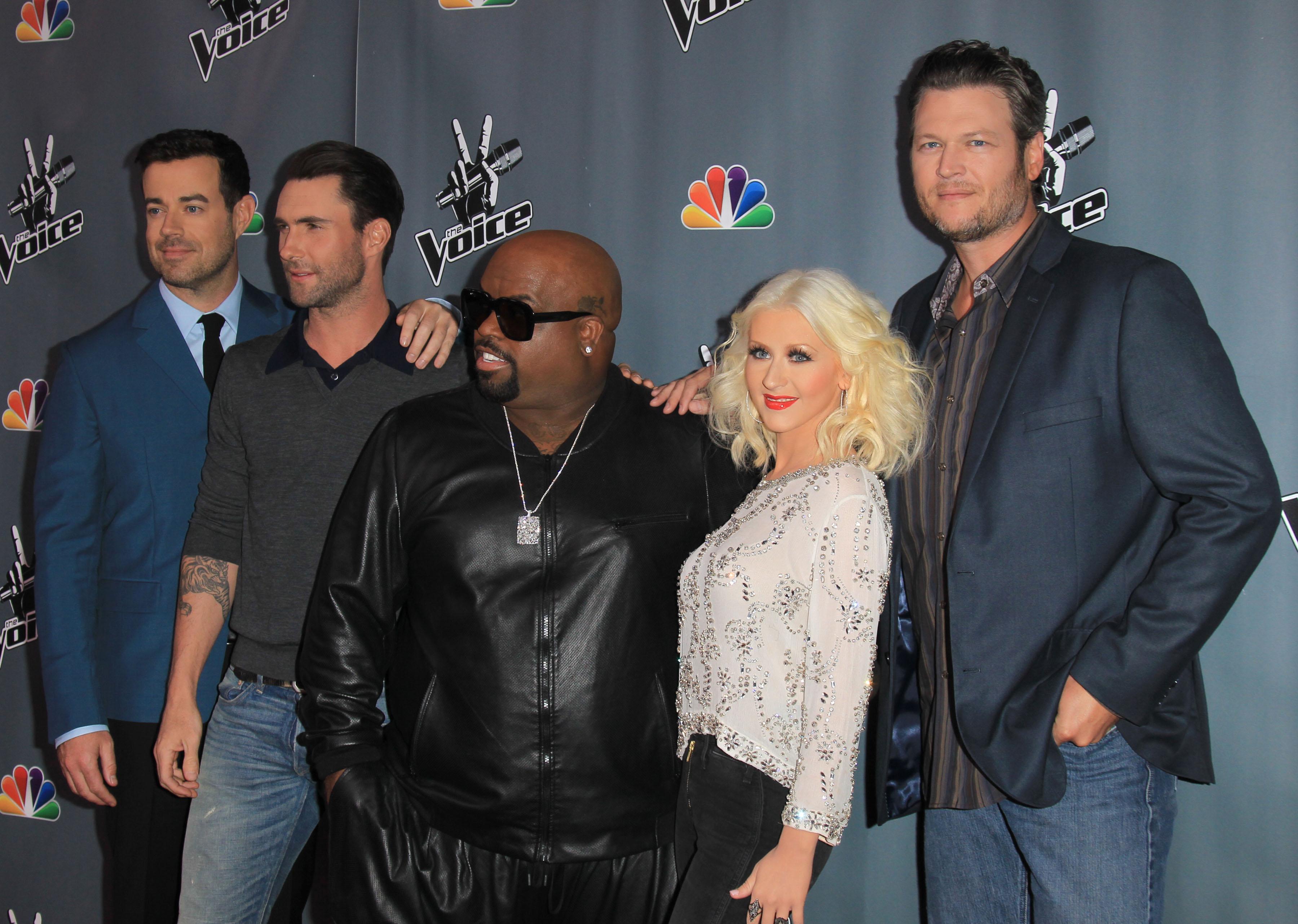 &#8220;The Voice&#8221; season 5 top 12 red carpet event in Universal City