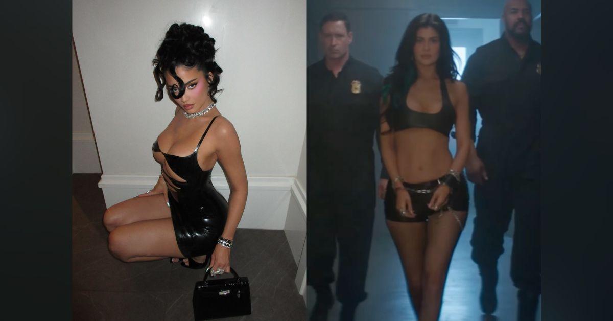 image of Kylie Jenner recently put out a new song. 