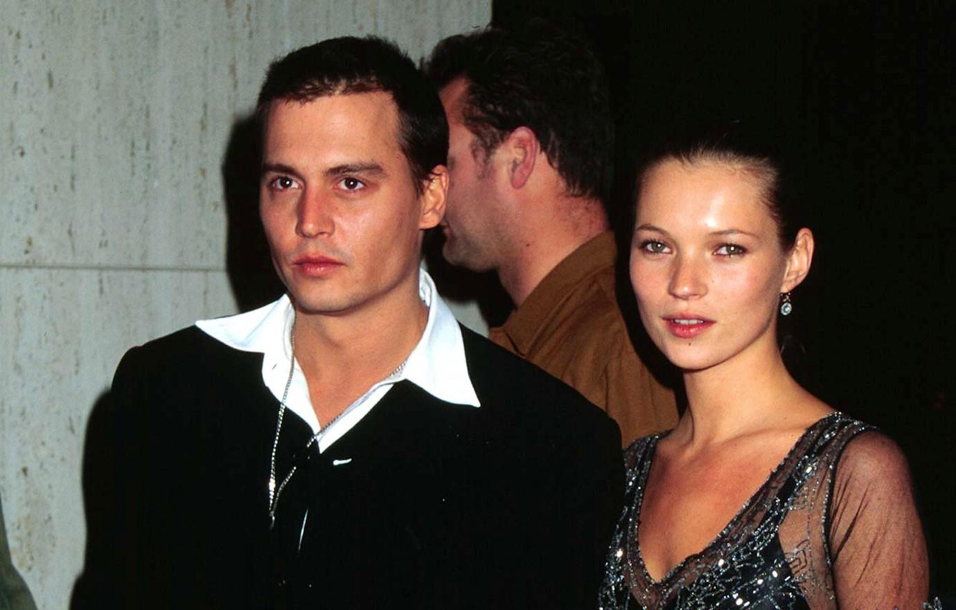 johnny depp kate moss romance