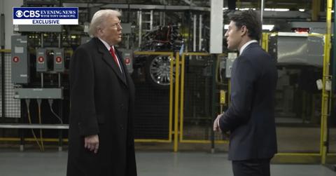 image of Donald Trump and Tony dokoupil