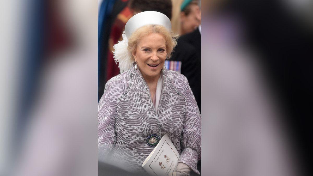 Image of Princess Michael of Kent is recovering in her home.