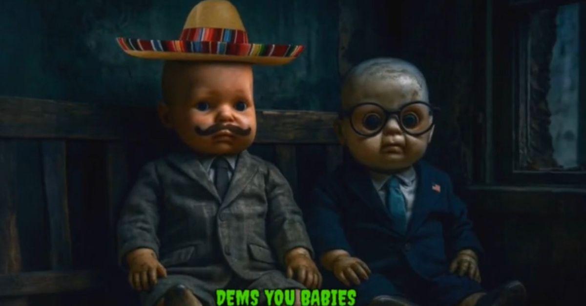 photo of The president posted the video to mock Democrats who support undocumented immigrants