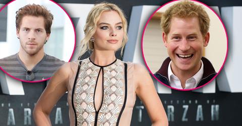 margot robbie boyfriend jealous prince harry
