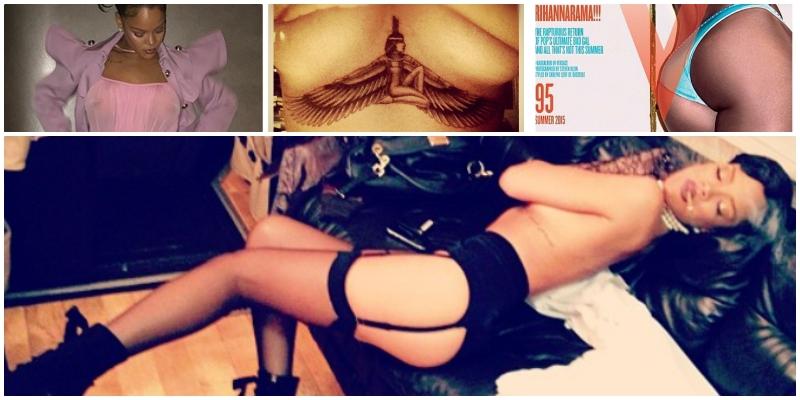 The Most Iconic Instagram Photos Of Rihanna Naked