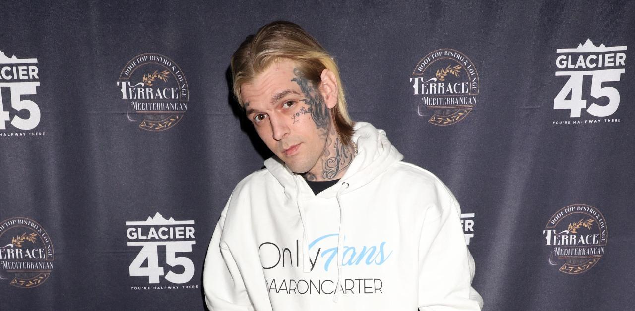 aaron carter shaving head photo