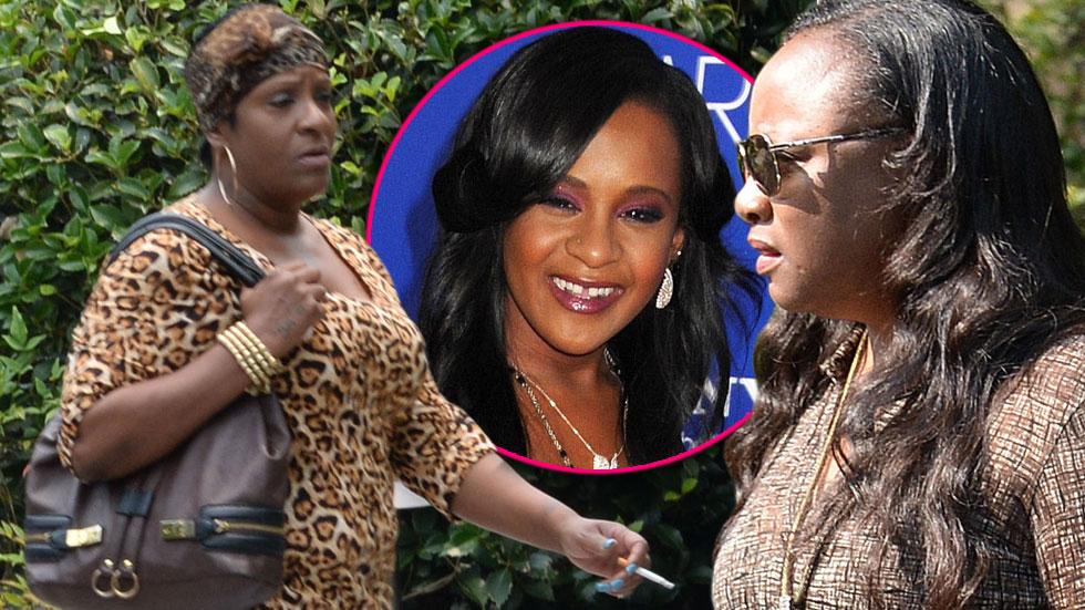 HOUSTONS BROWNS FEUDING BOBBI KRISTINA BROWN FUNERAL