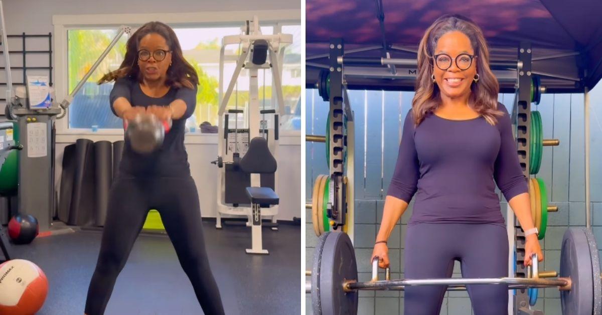 image of Fans noticed that Oprah Winfrey looked slimmer than ever in the new video. 