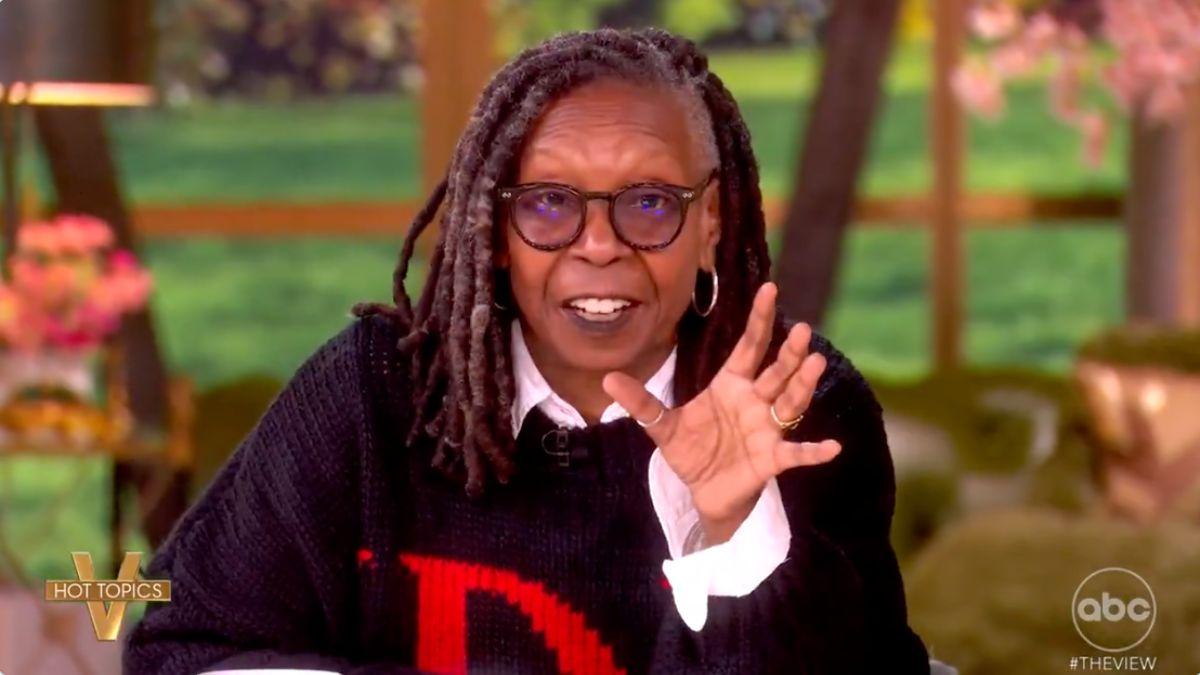 Photo of Whoopi Goldberg laughed at Tucker Carlson for trying to deny something he said on-camera.