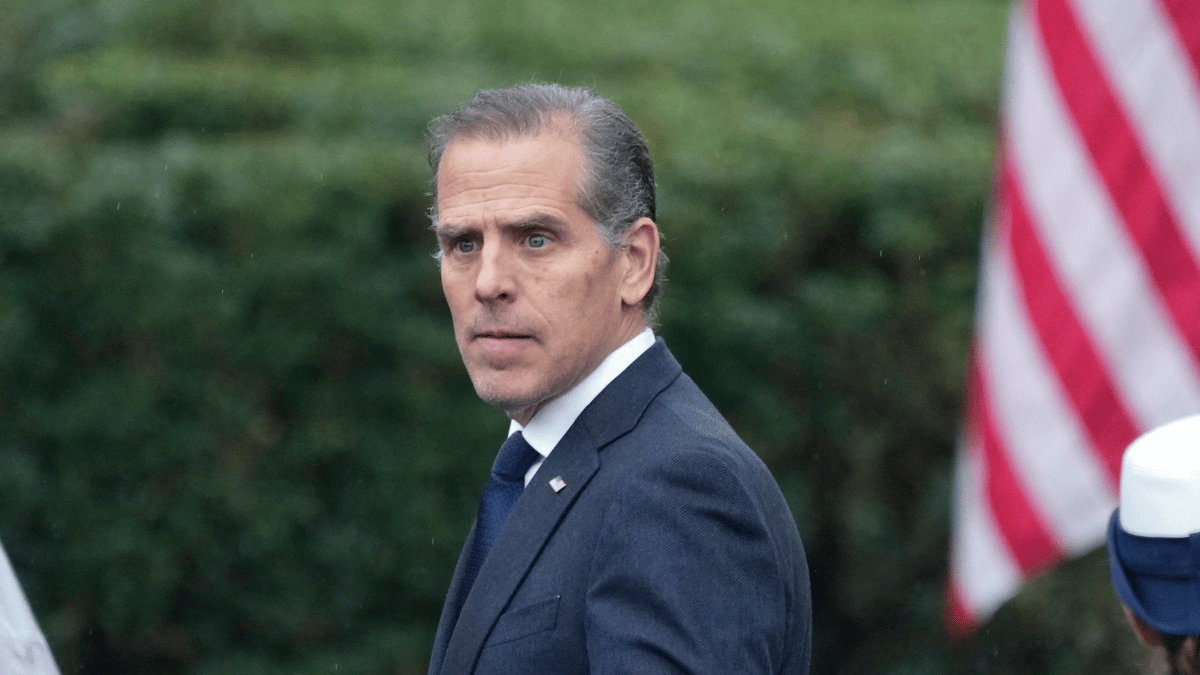 photo of Hunter Biden slammed the POTUS for 'tormenting' him and dad Joe Biden.