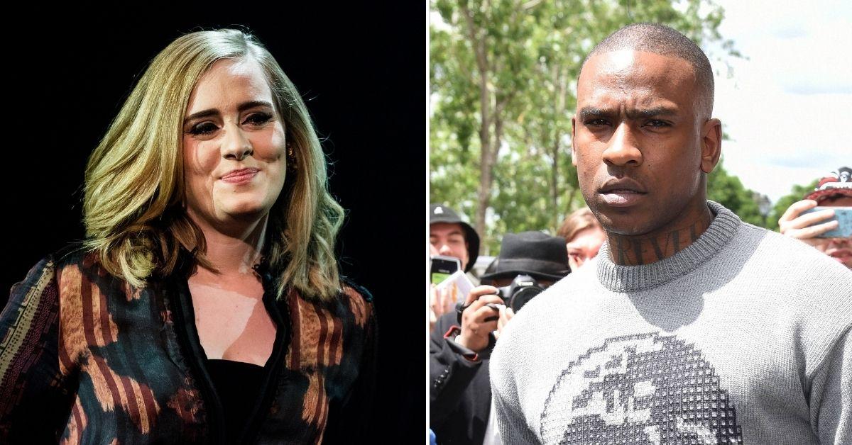 adele spotted outlet mall rumored boyfriend skepta