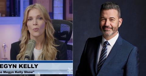 Composite photo of Megyn Kelly and Jimmy Kimmel