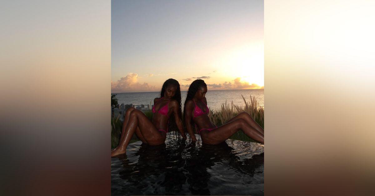 Image of Diddy's twin daughters just turned 19.