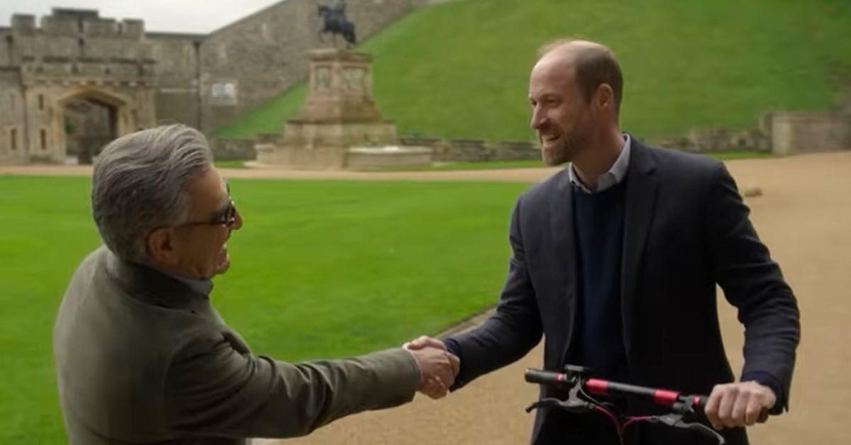 image of Prince William mentioned Prince Harry during a TV interview.