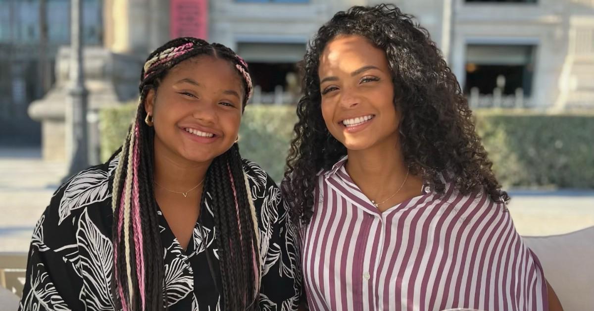 image of Christina Milian loves to travel with her kids.