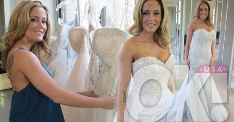 Jenelle evans wedding dress