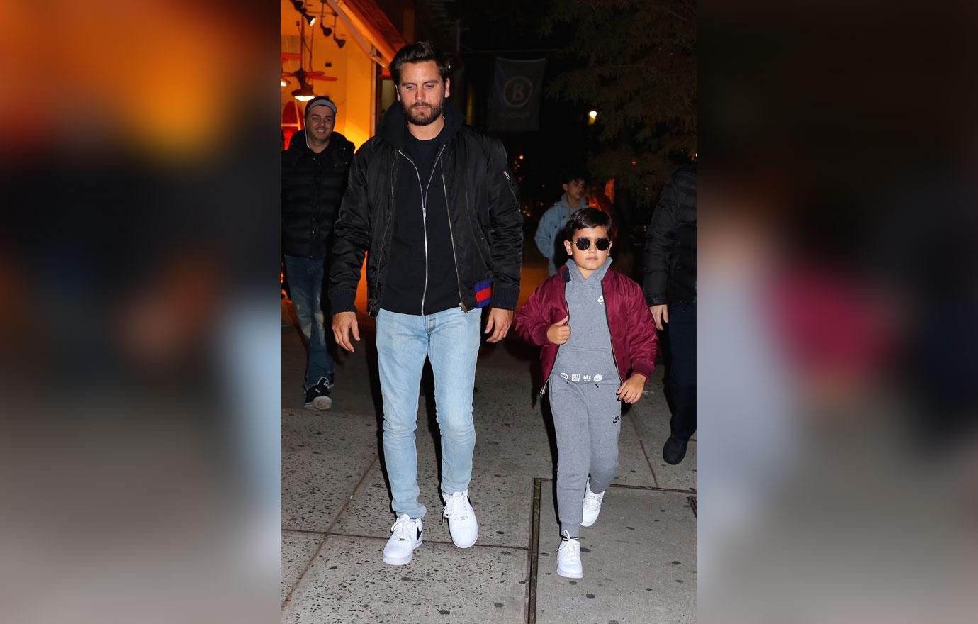 Scott disick mason outing