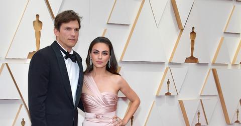 ashton kutcher mila kunis coordinated athleisure wear