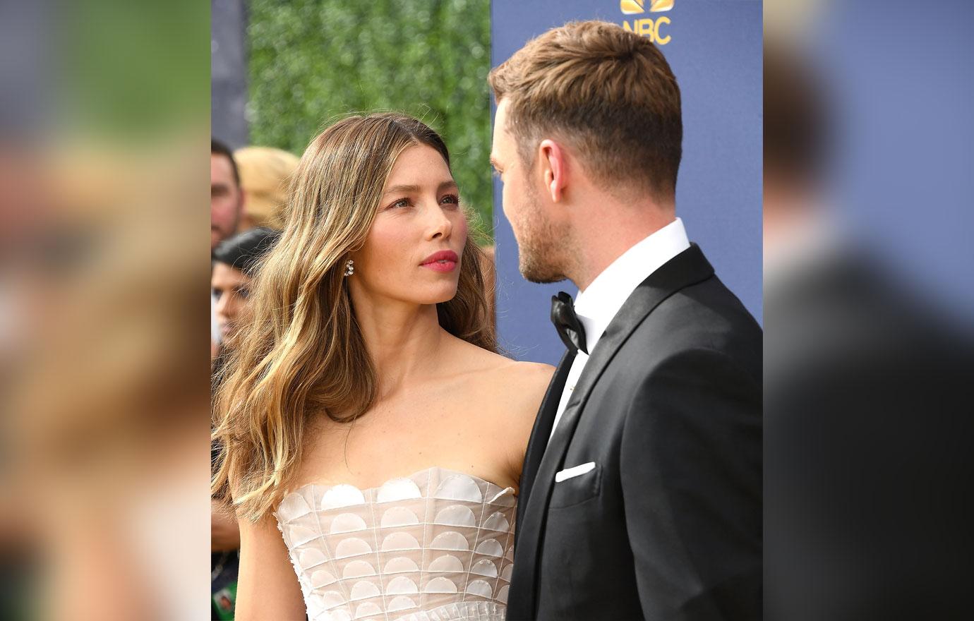 Justin Timberlake leaves risque comment on wife Jessica Biel's